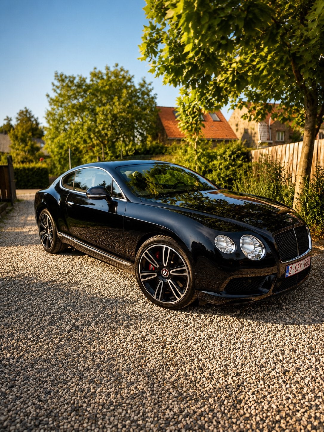 Bentley Continental GT, Auto's, Automaat, 4 zetels, Zwart, Zwart