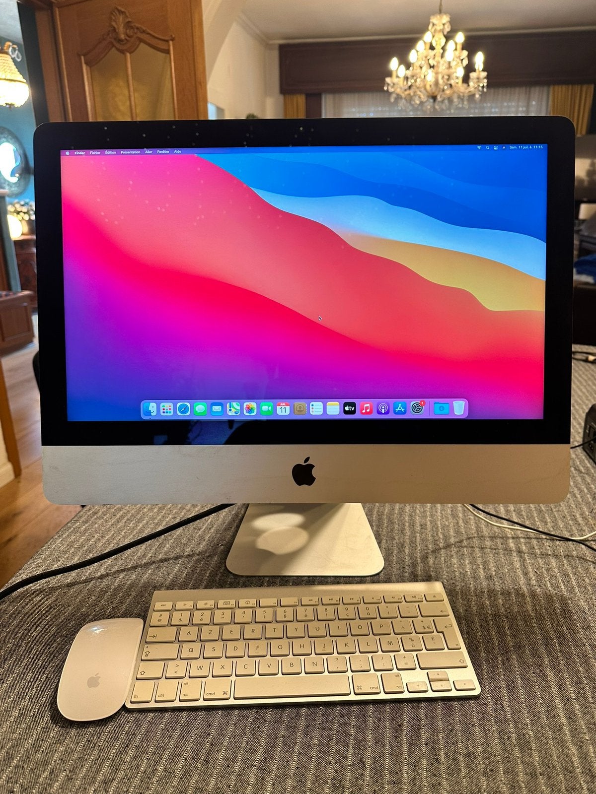 IMac 2014 21.5 pouces 8go ram; 500go hd POUR PIECES, Ophalen, Zo goed als nieuw, IMac