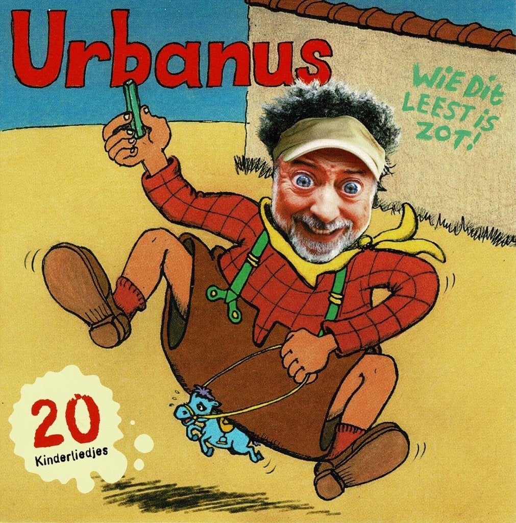 Urbanus - Wie dit leest is zot! (CD in kartonnen hoesje), Ophalen of Verzenden, Zo goed als nieuw, Album