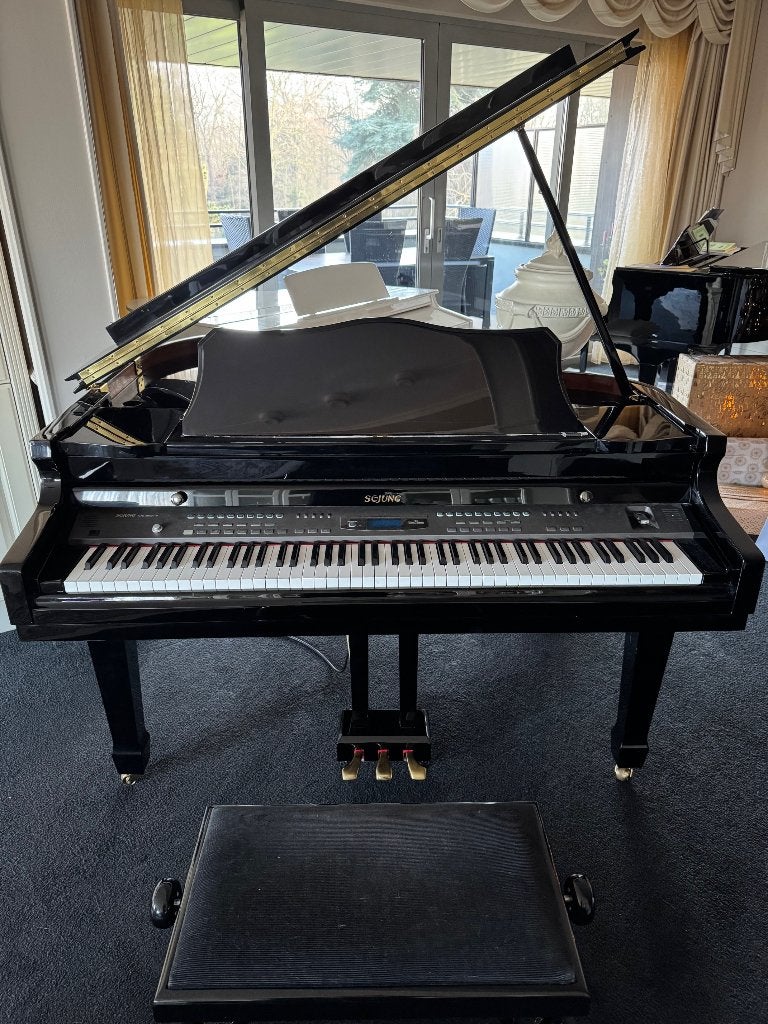 Digitale piano - Virtual Grand piano - zelfspelend, Muziek en Instrumenten, Piano's, Ophalen, Gebruikt, Zwart, Piano