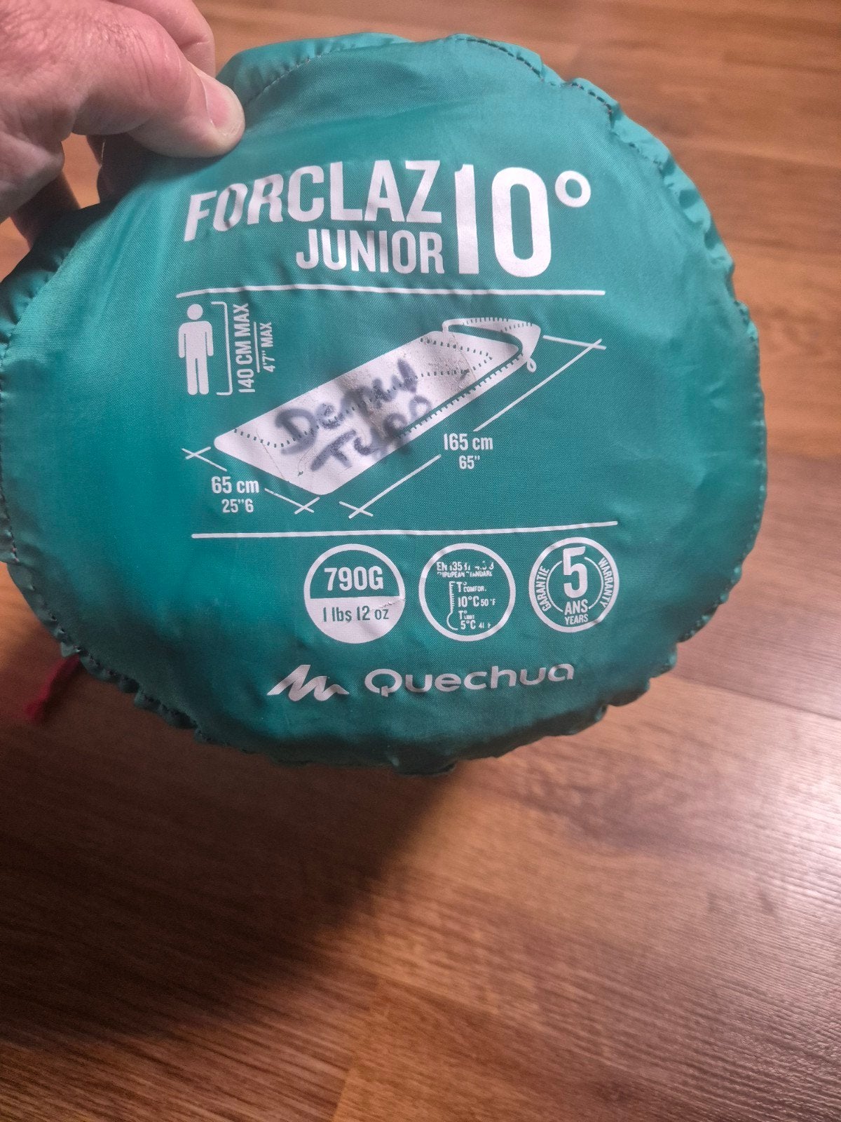 2 slaapzakken van Forclaz, Enlèvement