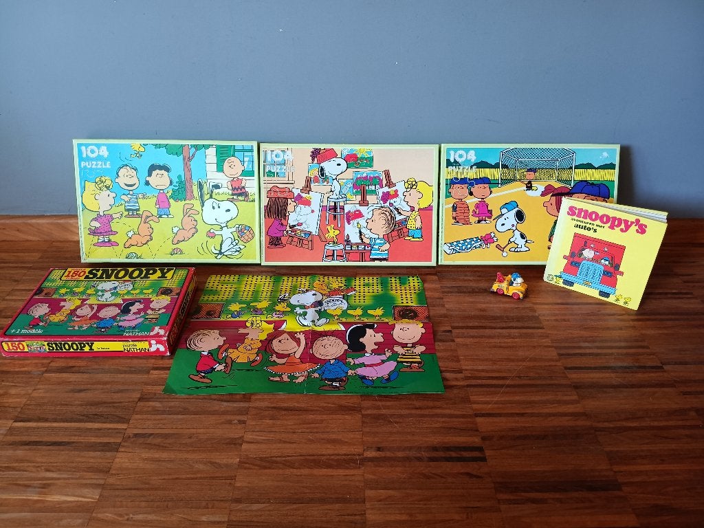 Set Snoopy, jaren 60-80, Verzamelen, Ophalen of Verzenden, Zo goed als nieuw