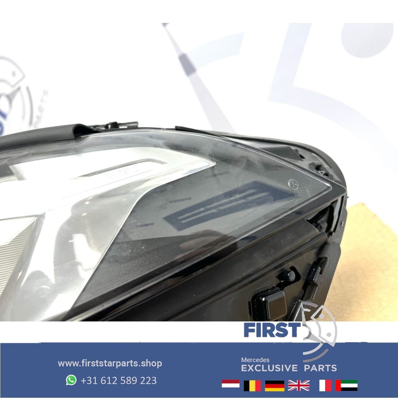 W177 V177 Mercedes A Klasse HALOGEEN KOPLAMP LINKS (GEEN LED, Auto-onderdelen, Verlichting, Gebruikt, -, Ophalen of Verzenden