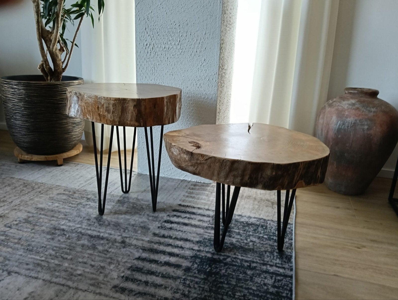 boomstamtafeltjes, Huis en Inrichting, Ophalen
