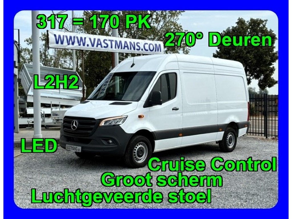 Mercedes-Benz Sprinter 317 CDI 34.700€ + BTW / LED / 270° D, Automaat, Monovolume, Wit, Bedrijf