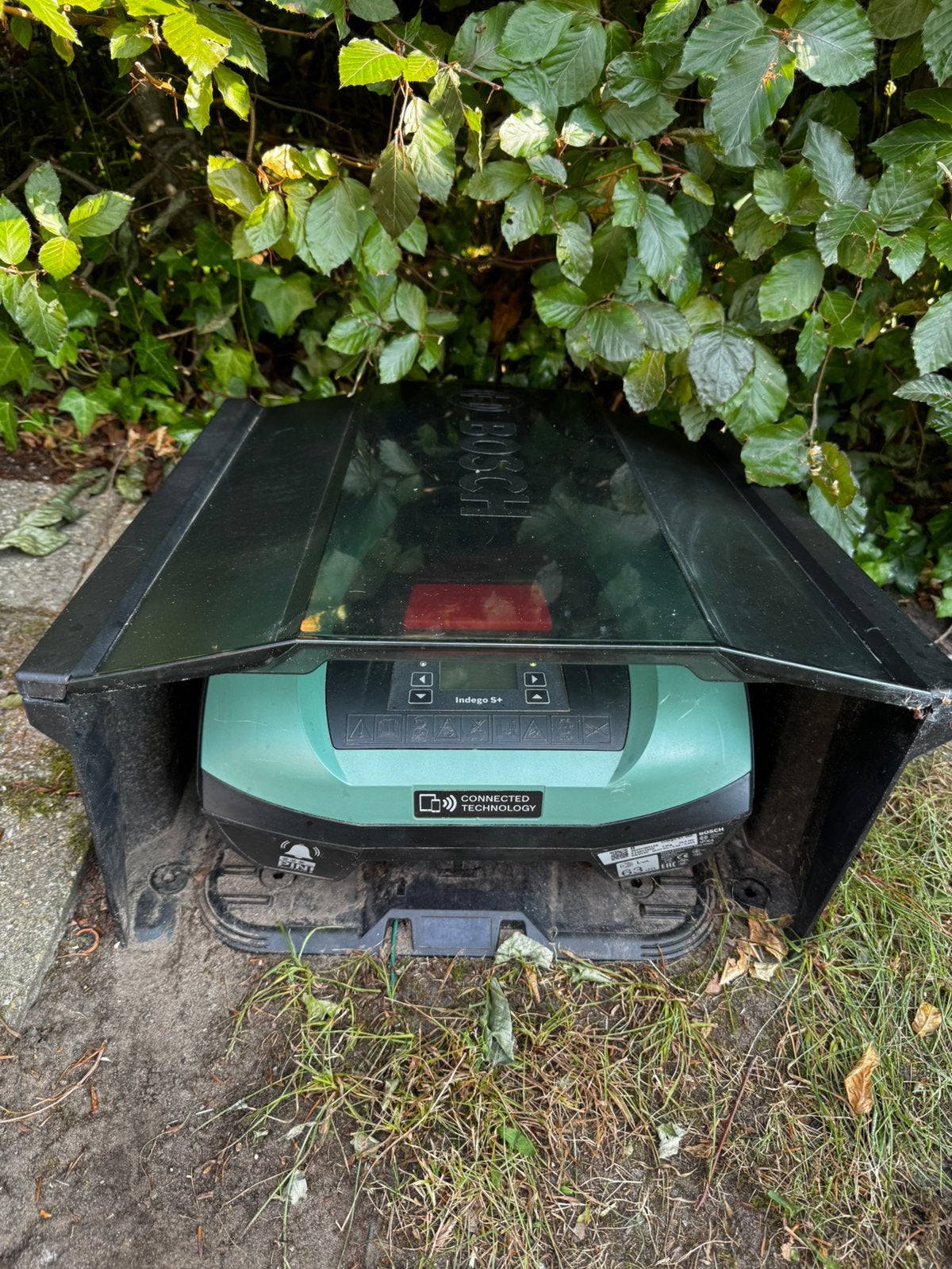 Bosch Indego s350+ met garage, Ophalen, Gebruikt, Bestuurbaar via app