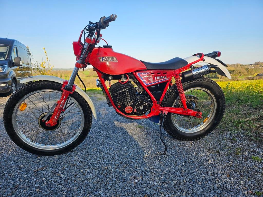 Fantic tx250 professionel 125cc avec papiers
