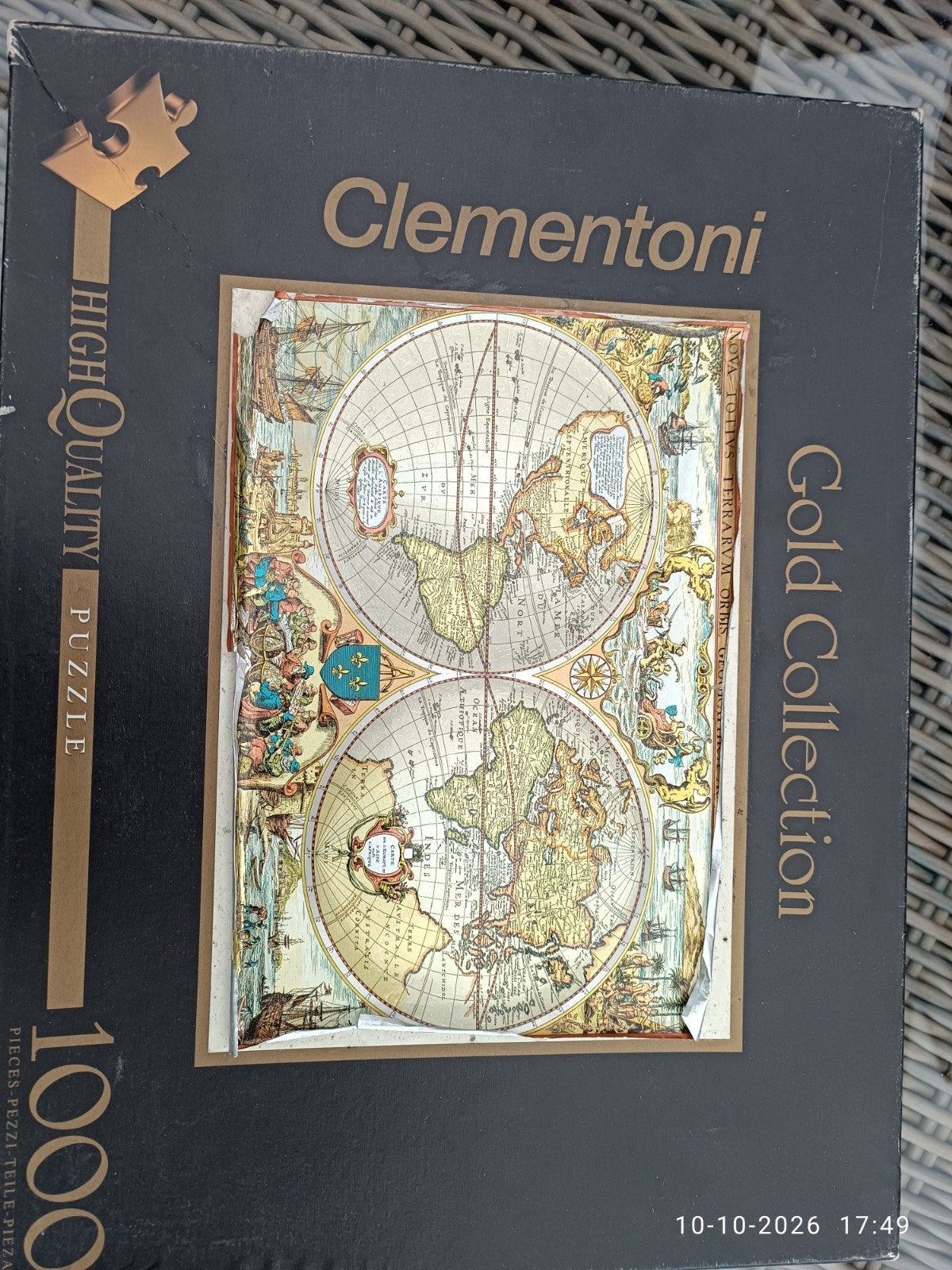 puzzel clemantoni, Hobby en Vrije tijd, Ophalen, 500 t/m 1500 stukjes, Gebruikt, Legpuzzel