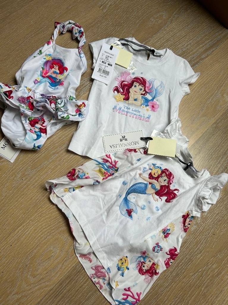 monnalisa setje ariel 2 jaar -270 euro, Kinderen en Baby's, Verzenden, Nieuw, Monnalisa, Setje