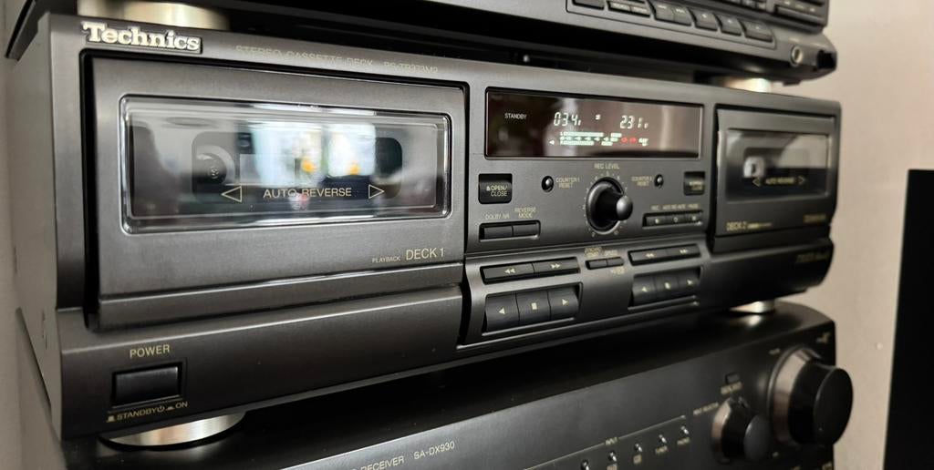 Cassettedeck Technics RS-TR373M2, Enlèvement