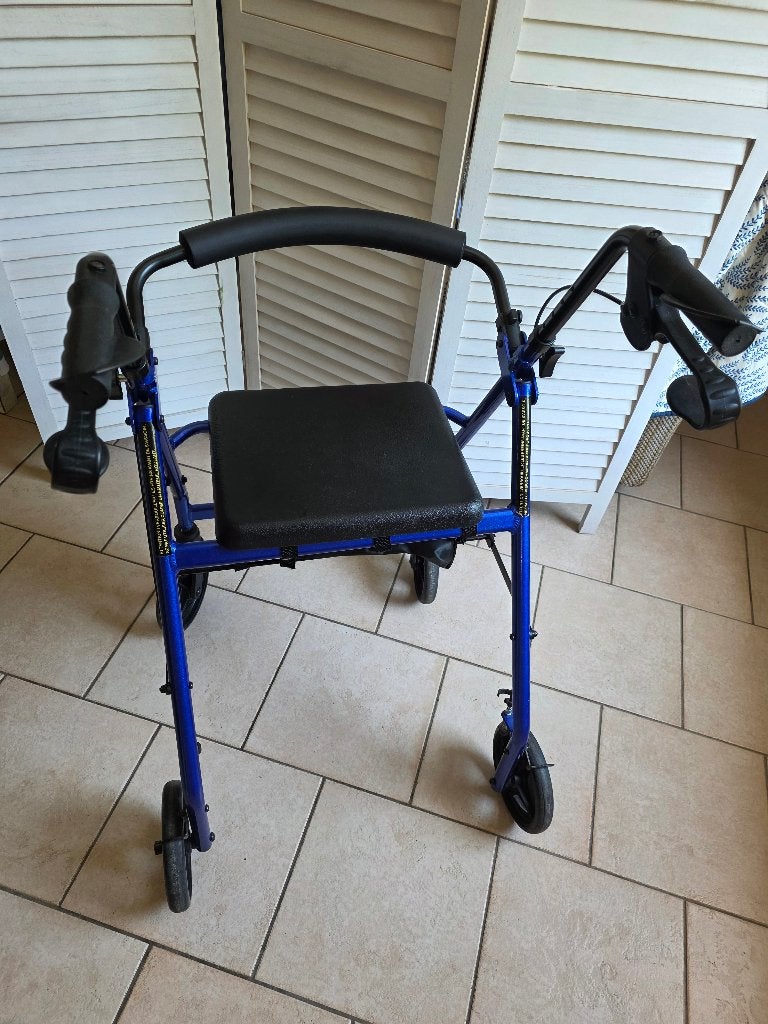 Rollator - Déambulateur pliable, Divers, Déambulateurs, Comme neuf, Pliable, Enlèvement