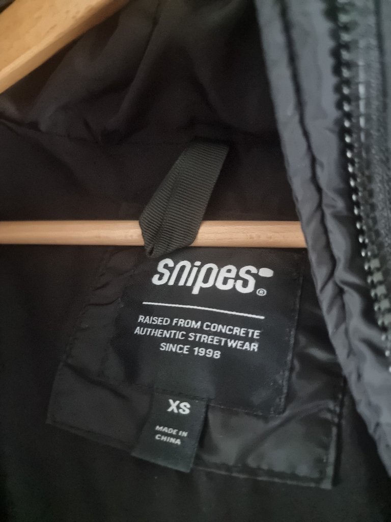 Winterjas snipes maat xs (14-16jaar), Jongen of Meisje, Snipes, Ophalen of Verzenden, Zo goed als nieuw