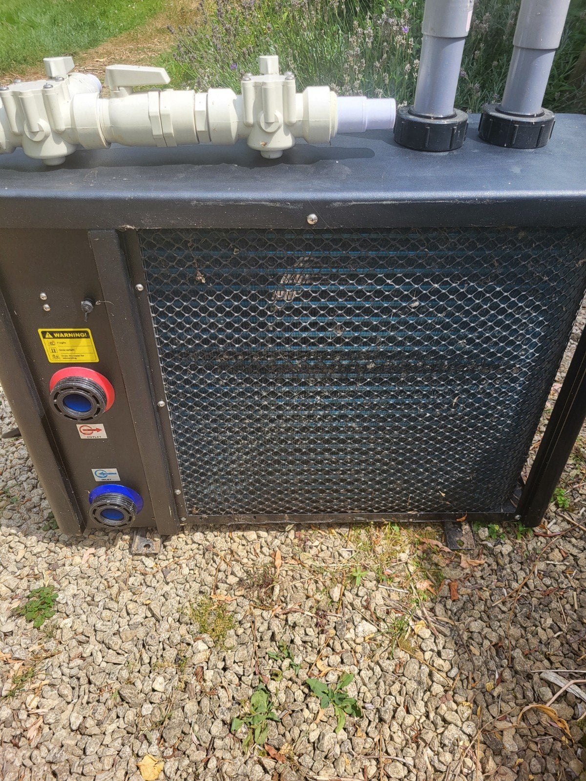 Warmtepomp inverter voor zwembaden van 20 tot 35 m3, Tuin en Terras, Ophalen