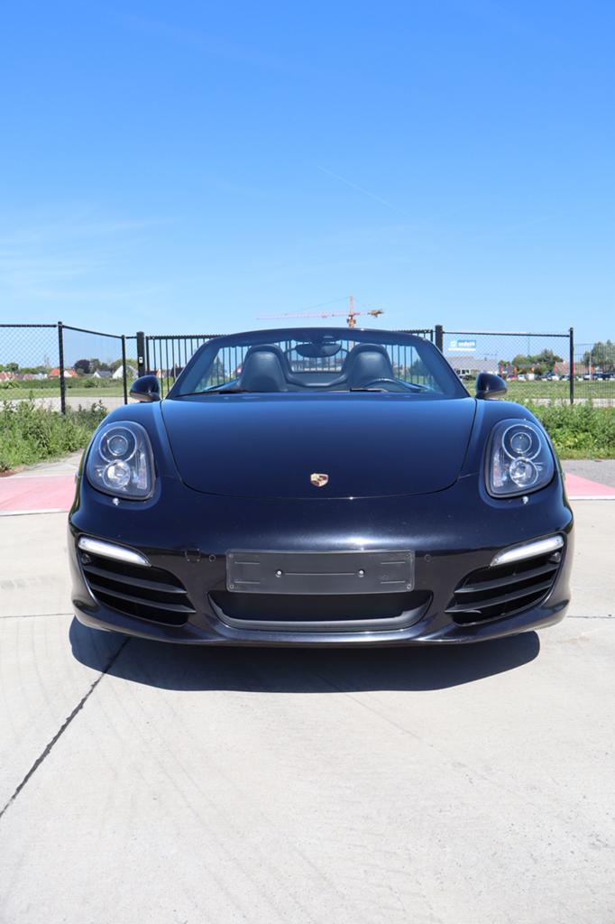 Porsche Boxster 981 PDK 2.7i Black edition, Auto's, Porsche, Automaat, Achterwielaandrijving, Cabriolet, Zwart