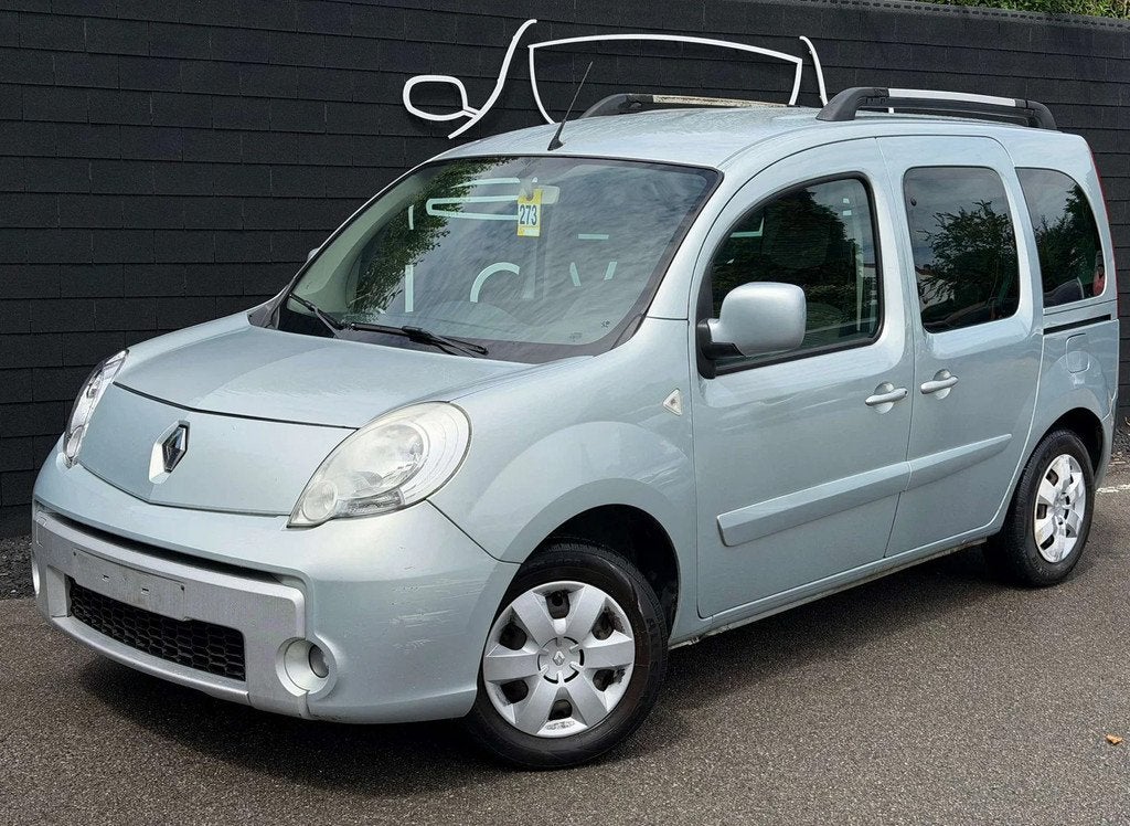 Renault Kangoo 1.6i+AIRCO+5 PLACES+EURO 5 (bj 2012), Auto's, Renault, Bedrijf, Te koop, Kangoo, ABS, Airbags, Airconditioning