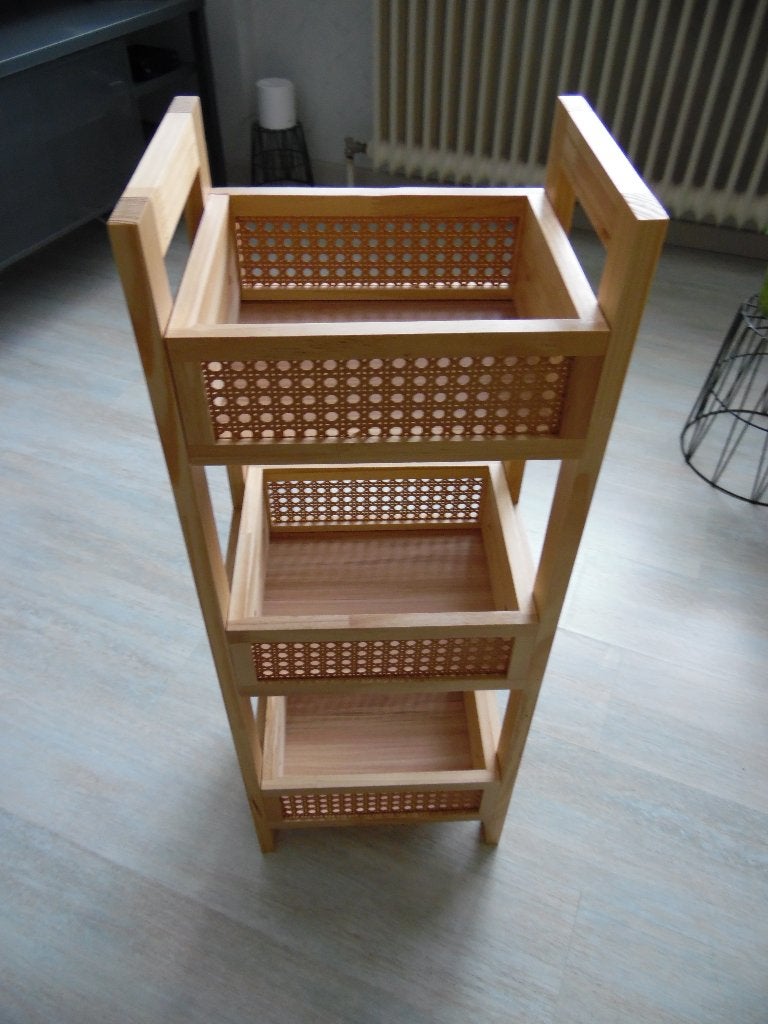 Bamboe rek, Huis en Inrichting, Ophalen, Nieuw, Rek/stellage, Hout