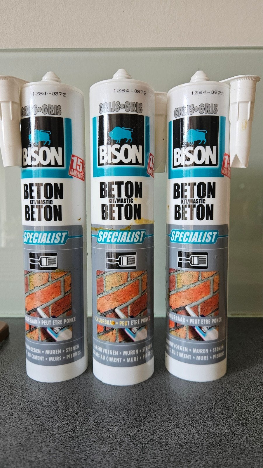 Bizon beton kit, Ophalen