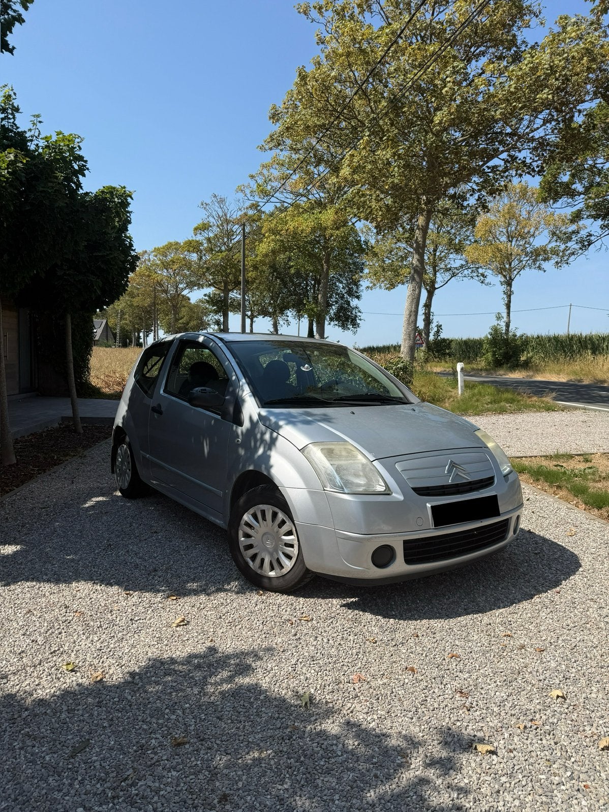 Citroën C2, Auto's, Voorwielaandrijving, Stof, Zwart, Handgeschakeld