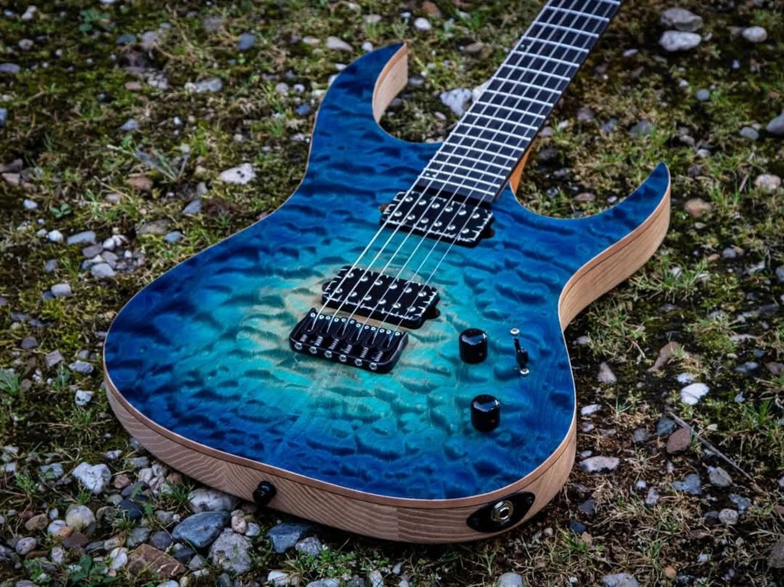 Wel Guitars Elysium Cerulean Blue Burst 2023, Ophalen of Verzenden, Zo goed als nieuw, Solid body, Overige merken