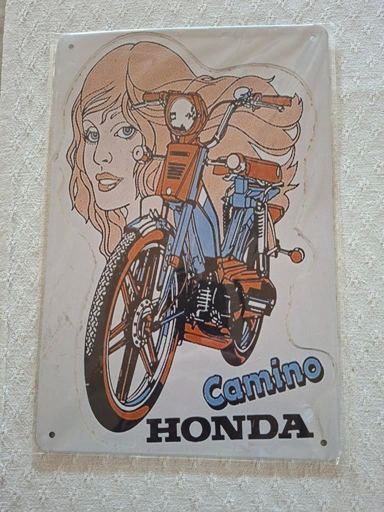 Bordje HONDA CAMINO  20cm x 30cm, Ophalen
