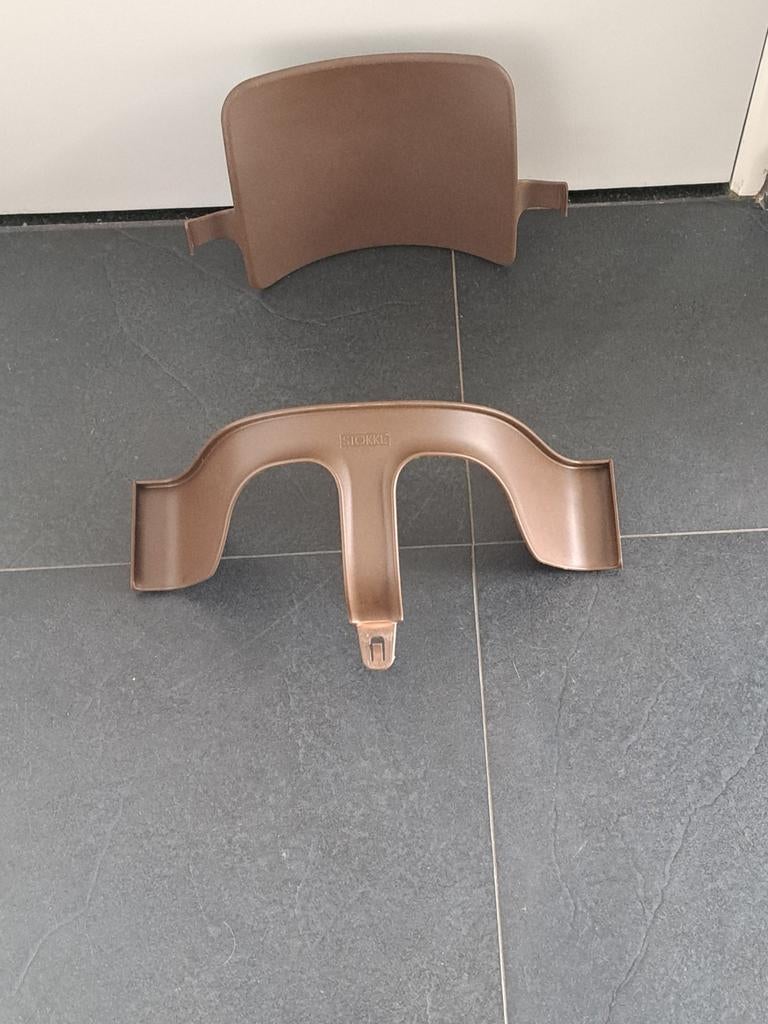 Stokke Tripp Trapp originele babyset, Kinderen en Baby's, Kinderstoelen, Zo goed als nieuw, Meegroeistoel, Aanschuifbaar, Stoelverkleiner