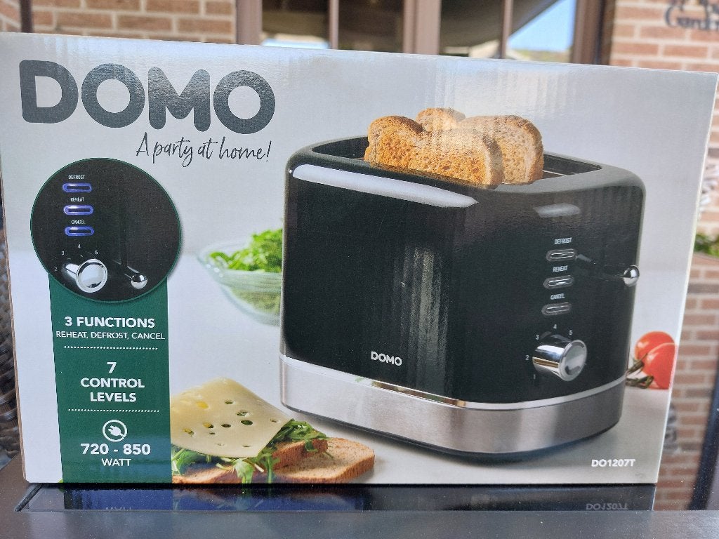 DOMO broodrooster, Elektronische apparatuur, Ophalen, Nieuw
