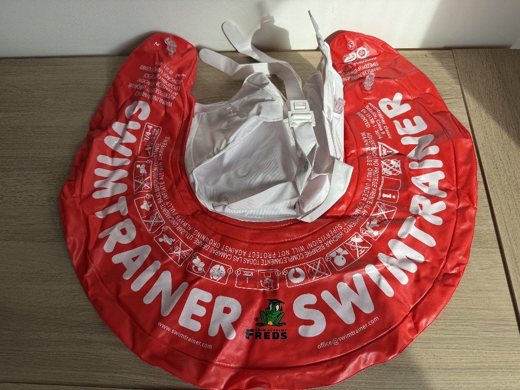 Freds Swim Trainer 6-18 kg - Zwemtrainer/-hulp Classic Rood, Kinderen en Baby's, Jongetje of Meisje, One size, Nieuw, Ophalen of Verzenden