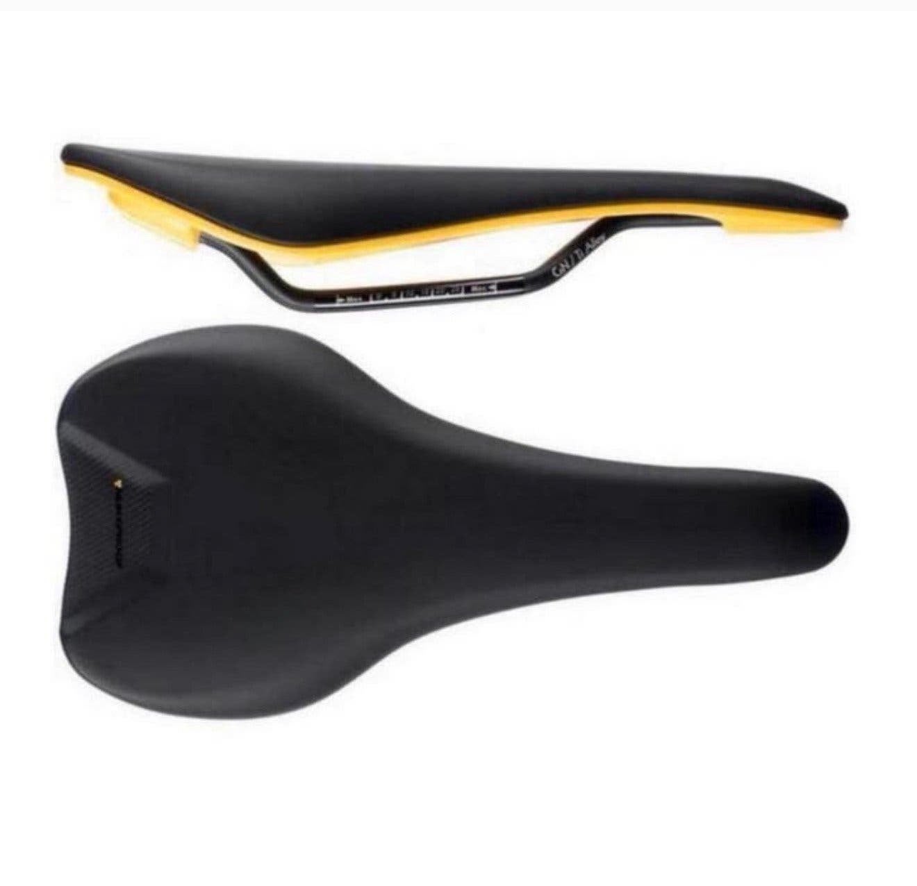 Selle Nukeproof Vector DH-Pro Titanium Comfort, noir/jaune, Enlèvement ou Envoi, Neuf