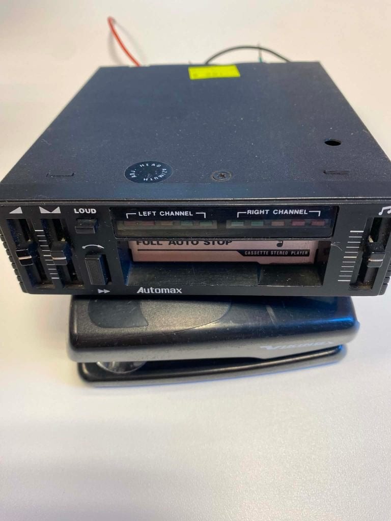 cassettespeler voor in oldtimer, Enlèvement ou Envoi, Utilisé
