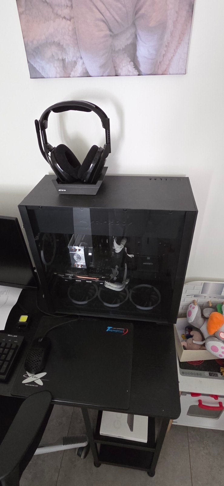 Astro A50  Wireless Gaming Headset + Base Station, Ophalen, Zo goed als nieuw, Draadloos, Over-ear