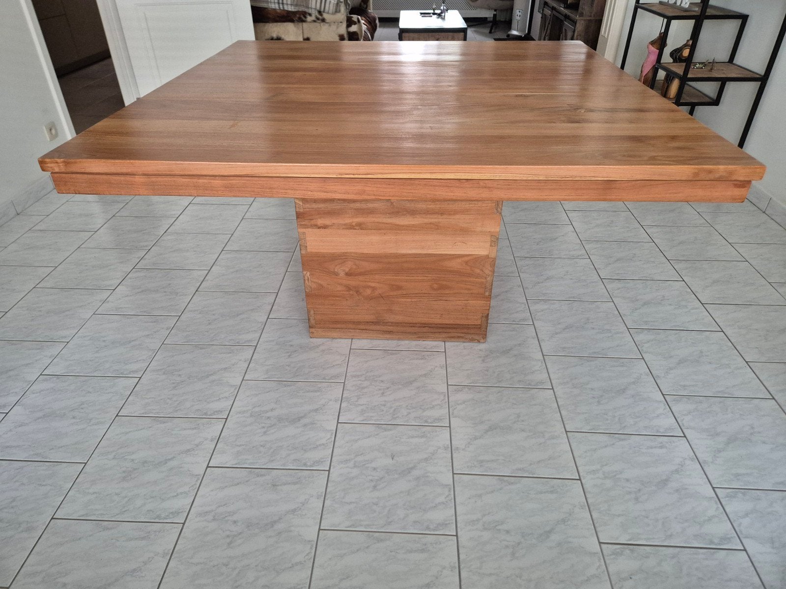 vierkante tafel, Huis en Inrichting, Ophalen