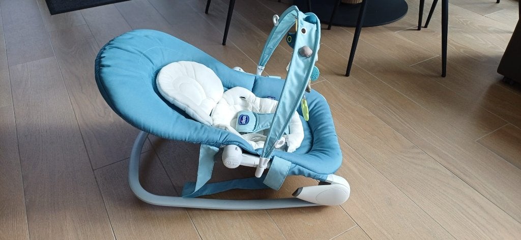 Wipstoel baby (CHICCO), Kinderen en Baby's, Wipstoeltjes, Ophalen, Wipstoel, Met gordel(s) of riempje(s), Zo goed als nieuw