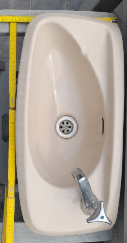 lavabo met kraan, Doe-het-zelf en Bouw, Sanitair, Ophalen, Gebruikt, Kraan