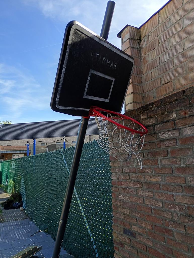 Basketbal net, Ophalen