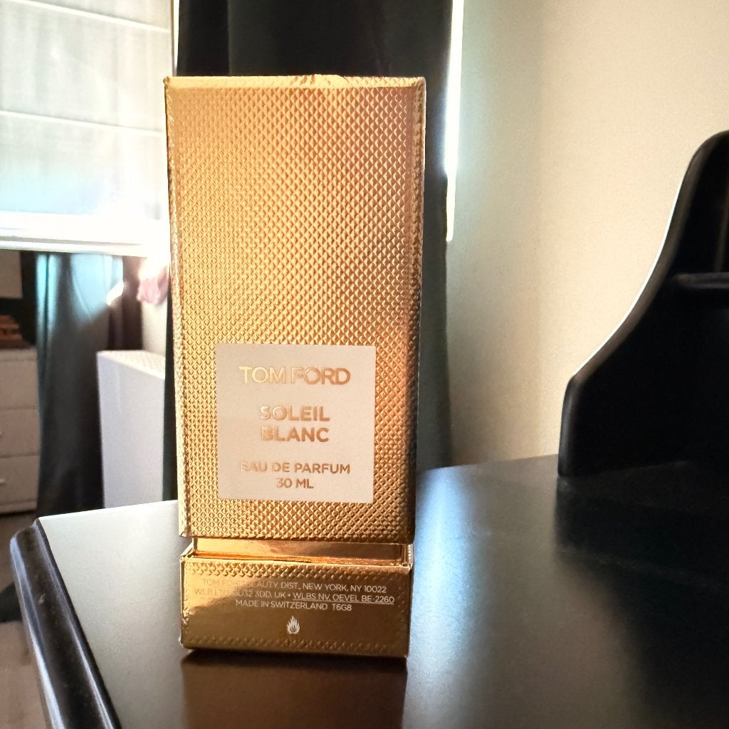 Tom ford parfum soleil blanc, Verzenden, Zo goed als nieuw