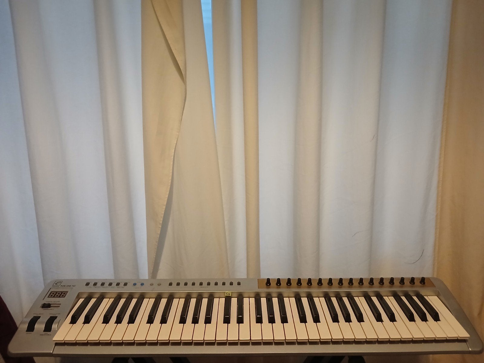 MIDI Masterkeyboard - Evolution MK-361C (61 toetsen), Muziek en Instrumenten, Synthesizers, Met midi-aansluiting, Ophalen, Overige merken