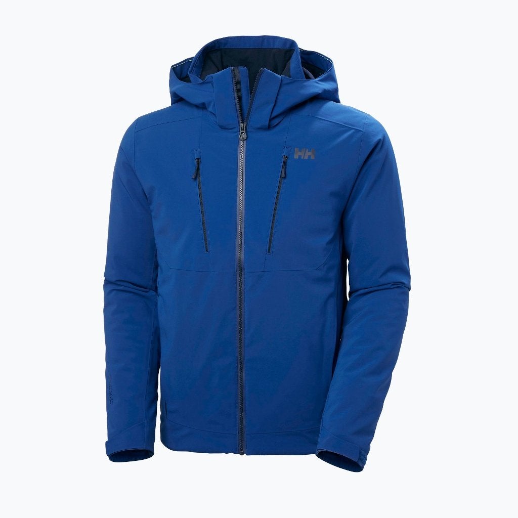 Ski-jas Helly Hansen Alpha 4.0, Ophalen, Blauw, Overige typen, Zo goed als nieuw