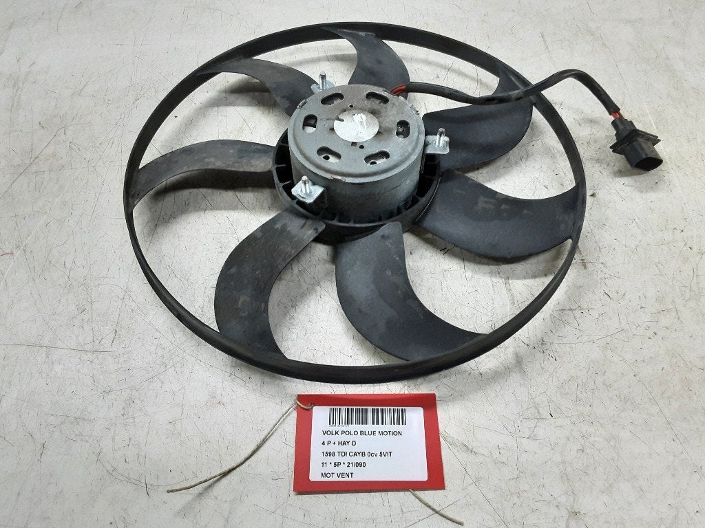 KACHEL VENTILATORMOTOR Volkswagen Polo V (6R), Gebruikt, Volkswagen, Mevr. I. Hauben, Rue de l'Espoir 34 34
4030  GRIVEGNÉE, BE