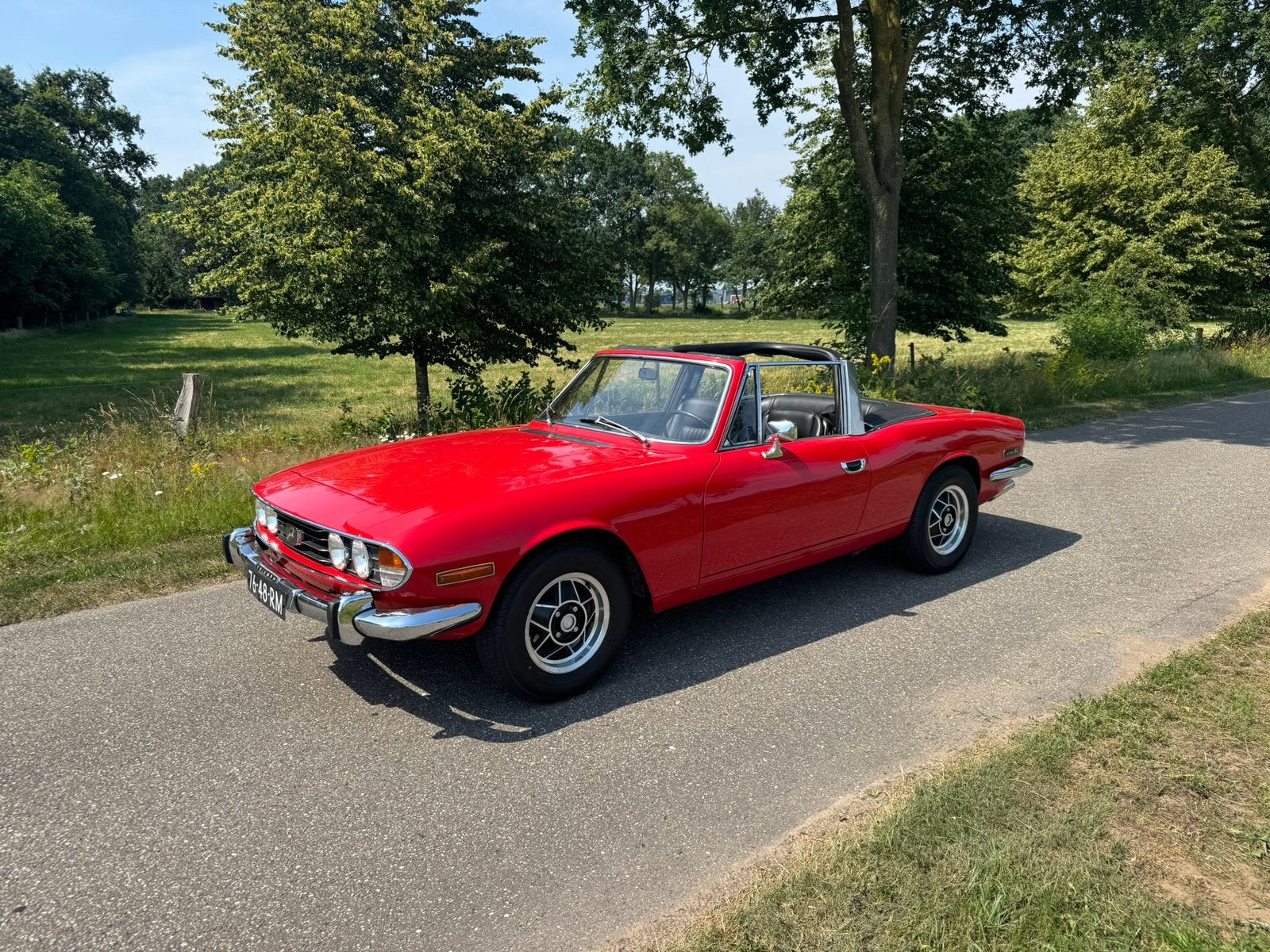 Triumph Stag 3.5 Rover V8 Automatique 1972, Autos, Oldtimers & Ancêtres, Achat, Rover, Entreprise, Cabriolet