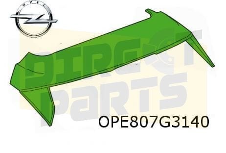 Opel Insignia B spoiler achterklep (te spuiten) (SportsToure, -, Opel, Nieuw, Ophalen of Verzenden