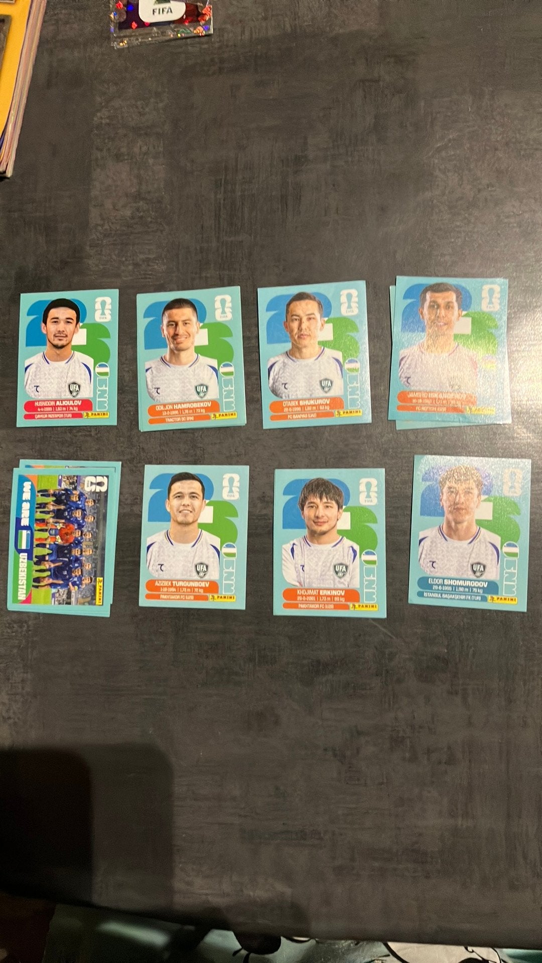 Panini stickers World Cup 2026 Uzbekistan, Ophalen of Verzenden, Nieuw