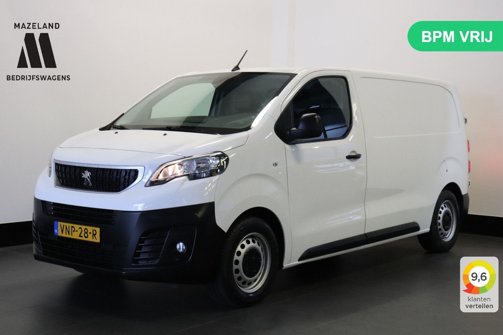 Peugeot Expert 1.5 BlueHDI L2 EURO 6 - Airco - Navi - Cruise, Auto's, Bestelwagens en Lichte vracht, Wit, Bedrijf, 175 g/km, Onderhoudsboekje