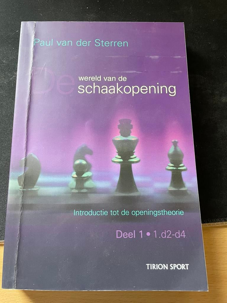 P. van der Sterren - De wereld van de schaakopening, Boeken, Ophalen, P. van der Sterren