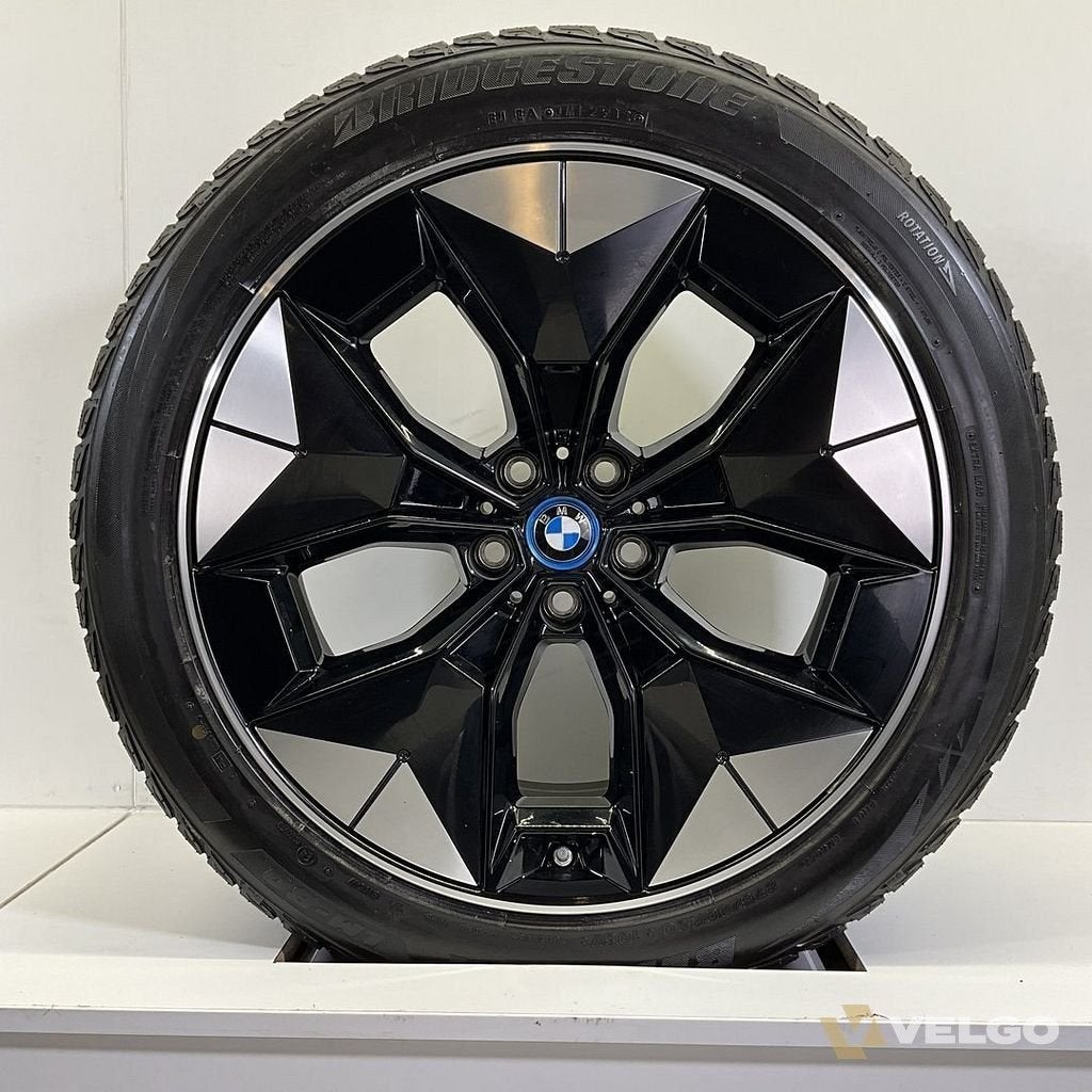BMW IX3 X3 G08 BREEDSET VELGEN + WINTERBANDEN 20 INCH ORIG., Auto-onderdelen, -, -, Banden en Velgen, 20 inch