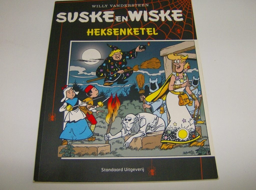Suske en wiske : De heksenketel - 3 strips in één album, Boeken, Ophalen of Verzenden