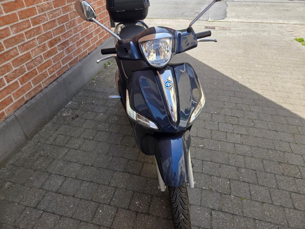 Piaggo liberty van 2018, Ophalen