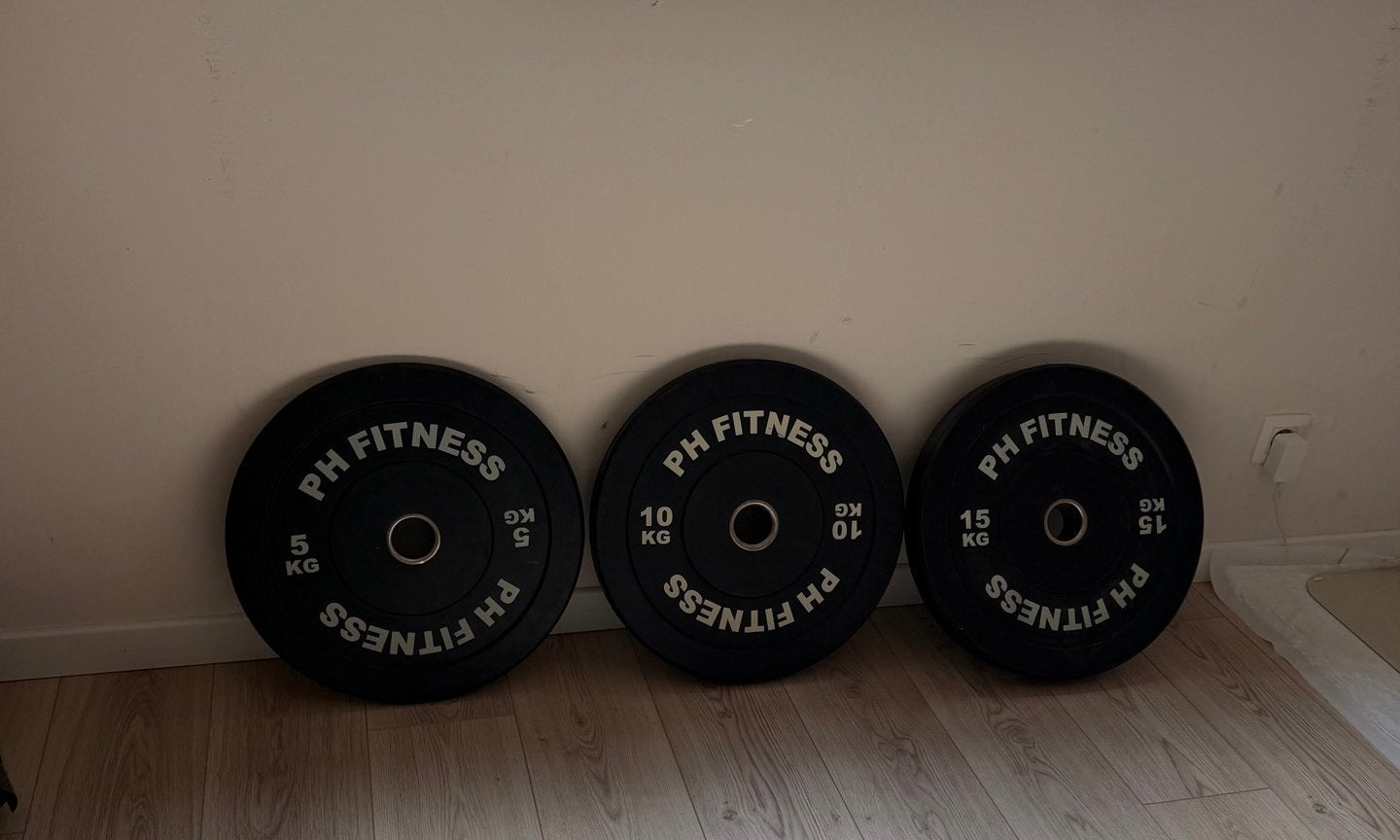 Set halterschijven 2x5kg 2x10kg 2x15kg, Hobby en Vrije tijd, Modelbouw | Radiografisch | Auto's, Ophalen, Zo goed als nieuw