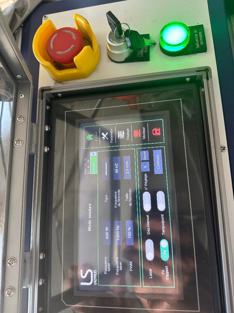 Poste à souder laser 2000w, Enlèvement, Comme neuf