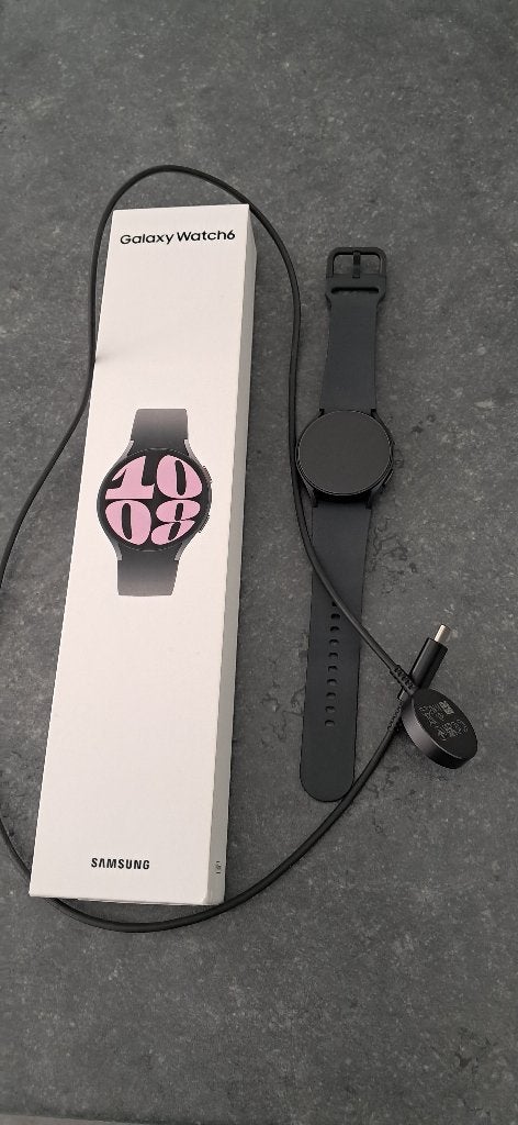 Samsung Watch  6 40mm, Ophalen, Zo goed als nieuw, Zwart, Android