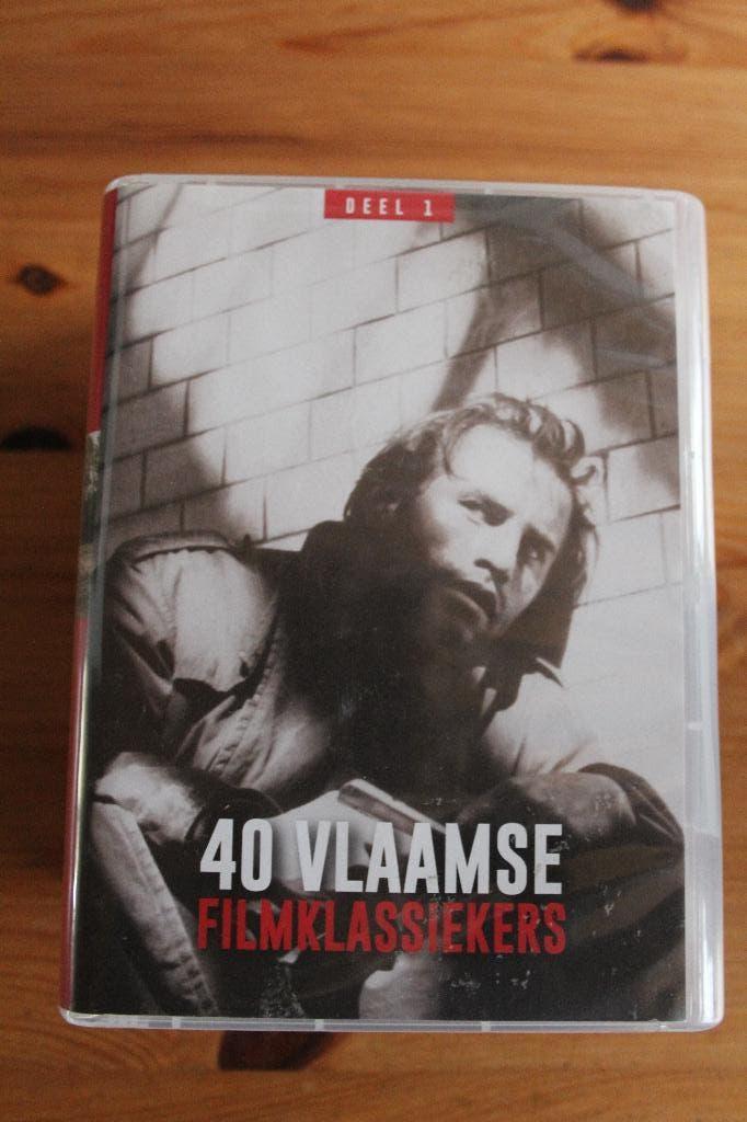 40 Vlaamse filmklassiekers         deel 1-2, Alle leeftijden, Boxset, Drama, Ophalen of Verzenden